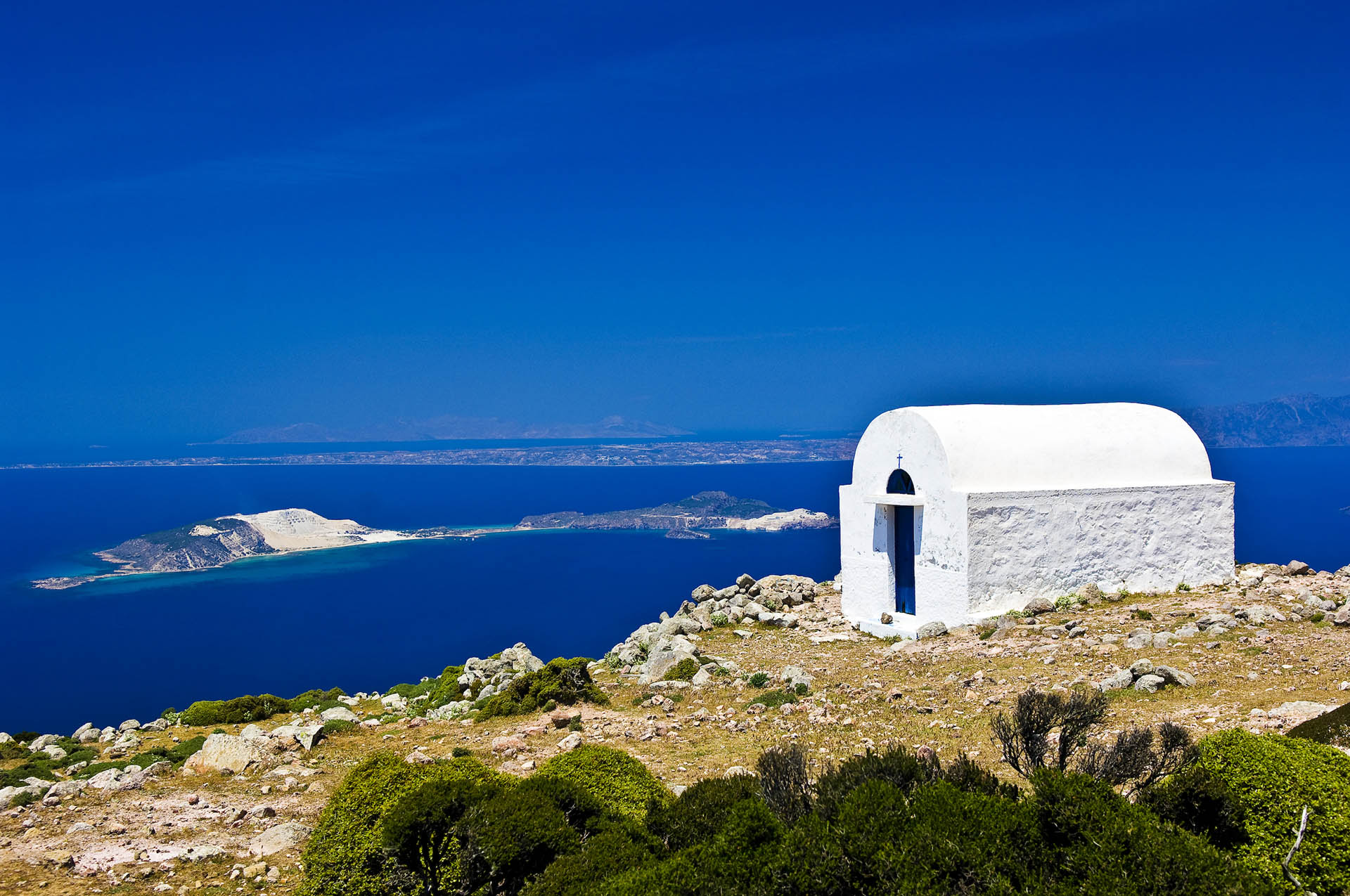 visit nisyros Profitis ilias church Gyali island